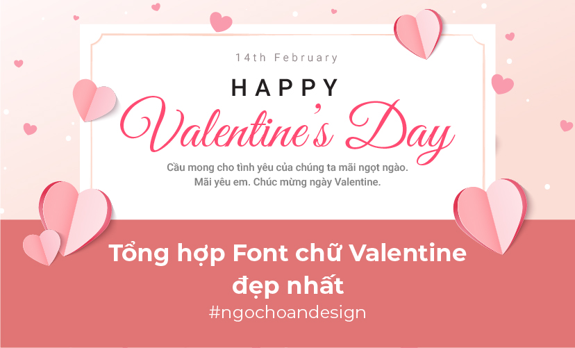 Tổng hợp Font chữ Valentine đẹp nhất 2025