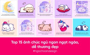 ảnh chúc ngủ ngon đẹp dễ thương ngọt ngào hay và ý nghĩa