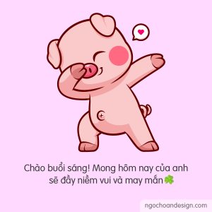 Ảnh và lời chúc buổi sáng tốt lành vui vẻ cho nam