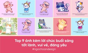 Ảnh và lời chúc buổi sáng tốt lành, đáng yêu cute cho nam và nữ