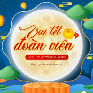 Font chữ tết trung thu đẹp